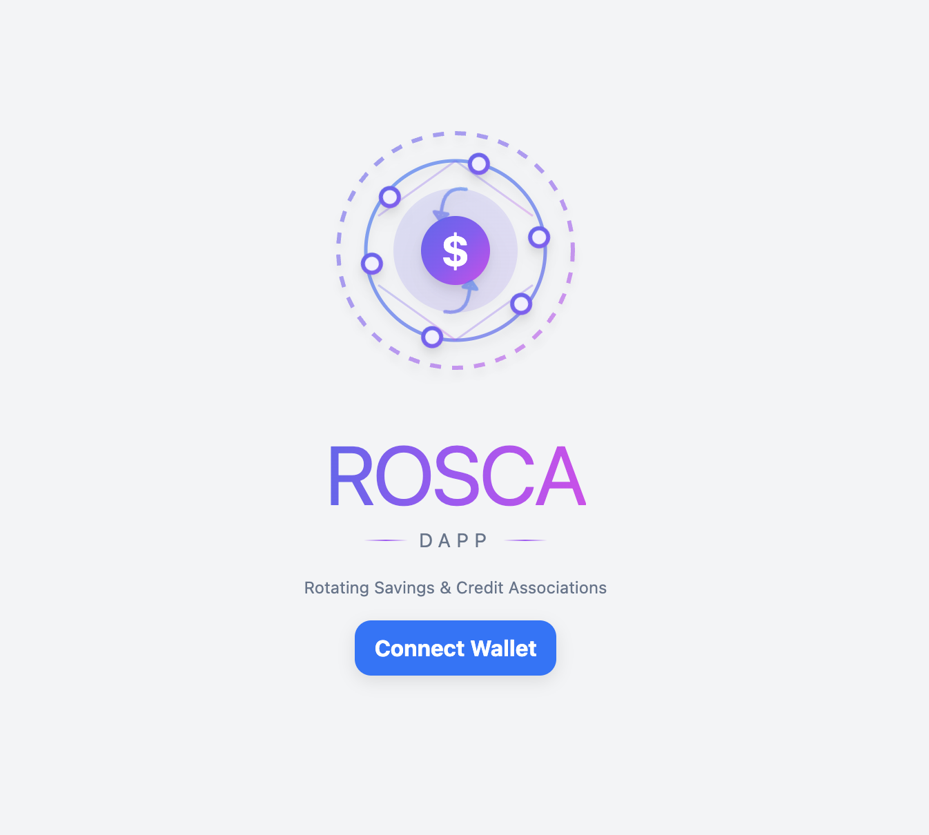 ROSCA dApp screenshot
